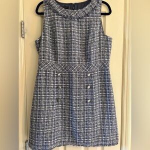 Talbots 14P Tweed Dress